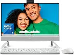 Dell Inspiron 7730 All in One Desktop - 27-inch FHD (1920 x 1080) Display, Intel Core 5-120U, 16GB DDR4 RAM, 512GB SSD, Intel Graphics, Windows 11 Home, Onsite Service - White (Renewed)