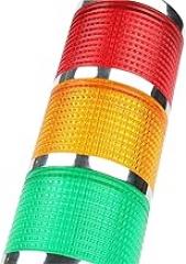 DC12V 24V AC110V 220V Industrial Multilayer Stack Light LED Signal Alarm Caution Light for Machinery Alarm Lamp LTA Tower(4 Layer Sound)