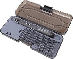 Electric Screwdrivers, Mini Cordless Screwdrivers Set with 38 Bits and 6 Pry Tools, USB C Rechargeable, 2.5kg Torque, 150 RPM, for Phone Laptop PC Electronics Repair