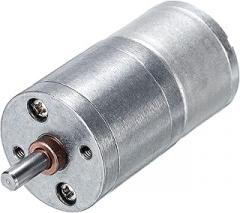 MECCANIXITY Micro Gear Box Motor Speed Reduction Geared Motor DC 6V 23RPM JGA25-310 for Electronic Lock DIY RC