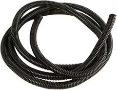 AMERICAN TERMINAL 27061 Black Split-Loom Cable Tubing, 100ft (.63