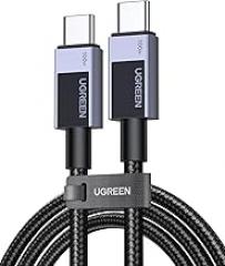 UGREEN USB C Cable - 100W Fast Charging, Type C Connector for iPhone 17/17 Pro Max, iPad Pro, Galaxy S25, Pixel 9, 1.6FT