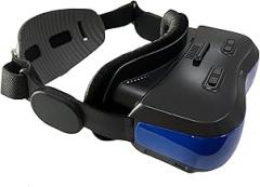 Immersive Video Glasses with Dual Speakers. USB-C Input, Easy Connect to i-Phone 15/16/17,Plug and Play, no Need APP, Lightweight Headset,Monitor,Head-Mounted Display (Bigeyes H5 Pro USB-C)