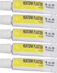 CPU Thermal Paste, Thermal Compound 5PCS 300℃ Heat Silicone Grease with Strong for Electronics and 3D Printers