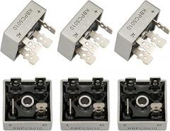 6Pcs Bridge Rectifier Diode 50A 1000V KBPC5010 Power 50 Amp 1000 Volt Commonly Used Electronic Components