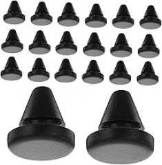 20pcs Silicone Rubber Stoppers Shock Absorbing and Collision Sealing Plugs for Machinery and Electronics