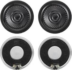 MECCANIXITY 4PCS Speakers 0.5Watt 16 Ohm Mini Speaker Micro Metal Shell for Advertising Machines LCD TV Monitors Small Electronic Projects