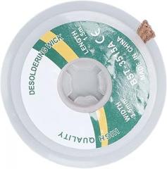 FTVOGUE Desoldering Wick Alloy Copper Solder Removal Braid Belt with Good Thermal Conductivity for Electronics 1.5 Meter (3.5mm（3515A）)