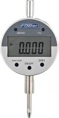 Fowler 54-520-255 Direct Inch/Metric Conversion X Blue Travel Electronic Indicator, 0.5