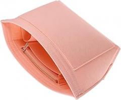 Hemoton Multi-compartment Felt Tote Bag Organizer Insert for Women Handbags Versatile Purse Storage with Multiple Pockets for Cosmetics Keys Electronics Compatible with Various Tote Styles