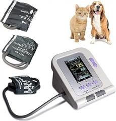 Pet Blood Pressure Monitor, Digital Veterinary Equipment, 3 Mode 3 Cuffs Electronic Sphygmomanometer, for Dog/Cat/Pets Animal Care