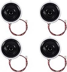 4Pcs 36mm Round Speaker 2.5W 8 Ohm Loud Micro Speaker Replacement for Electronics & DIY Projects