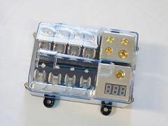 TEP 1 in 4 Out AGU Fused Eye Candy 0 4 Gauge Power Distribution Blocks Block 12V Car Truck Mobile Offroad