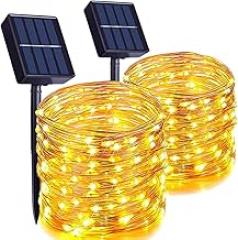 2Pcs Solar Warm | 0.5W | Solar Led String Lights Outdoor Waterproof Festoon Garden Decor Christmas Garland String Lights New 2026 High for Reliable Electronic Component