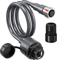 XLTTYWL Starlink Performance Gen 3 Ethernet Adapter, Starlink Performance Gen 3 Cable Extension to RJ45 Coupler Waterproof Compatible with Starlink Performance Gen 3 Dish (1 Pack)