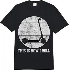 FlyingScooter Electronic Scooter E-Scooter This is How I Roll Vintage Comfort Colors Adult Heavyweight T-Shirt