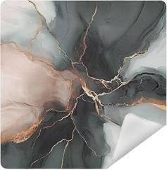 Ink Pink Gold Marble Camera Protective Wrap, Anti-scratch Lens Protector Wrapper, Magic Self-Adhesive Cloth for Cameras/DSLR/Laptop/Electronic Accessories, S