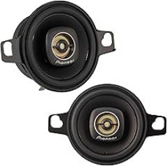 Pioneer Car Electronics Pioneer TS-A709 A Series 2-3/4” 2-Way, 450 W Max Power, 16mm Tweeter – Coaxial Speaker (Pair), Black (Renewed)