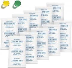 Silica Gel Packets, 1 Gram 500 Packs Moisture Absorbers for Food Storage, Premium Color Indicating Desiccant Packs for Food, Seeds, Jewelry, Electronics