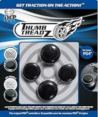 Snakebyte Trigger Treadz - Thumb Treadz for PS4-4 Pack Thumb Grips - Analog Caps for PlayStation 4 - PlayStation 4