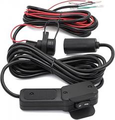 Winch Hand Remote Controller with Ergonomic Grip and Control Socket Assembly for ATV UTV Winch