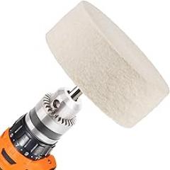 75 mm Felt Polishing Buffing Wheel, 3 inch Wool Polishing Wheel for use with Cerium Oxide Polishing Powder by STARVAST