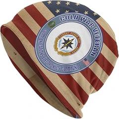 US Army Cold War Communications Electronics Command CECOM Unit Crest Veteran Beanie Hat Winter Warm Knitted Hats