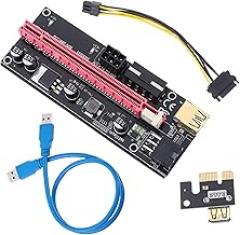 jojofuny Pcie Transfer Card to Pcie Adapter Card for Motherboard Dual Large Dc-dc Design