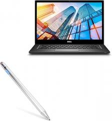 BoxWave Stylus Pen Compatible with Dell Latitude 7490 - AccuPoint Active Stylus, Electronic Stylus with Ultra Fine Tip - Metallic Silver