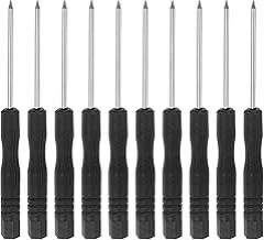 Mini Torx Screwdriver, T3 Star Head for Watch Eyeglasses Electronics Repair, 10 Pcs