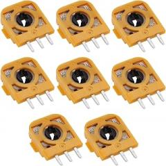 Create idea 8Pcs 3-Pin Joystick Trimmer Pot Replacement Pockets Compatible with PS5 Controllers Trimmer Potentiometer Sensors 2.3K Ohms