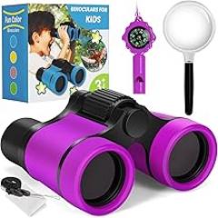 Binoculars for Kids, Kids Binoculars Toys for 3 4 5 6 7 8 Years Boys and Girls