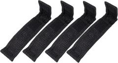 4pcs Flashlight Holder Zippered Hard Pouch for Mag Lights Outdoor Flashlight Storage Bag Electronic Torch Bag