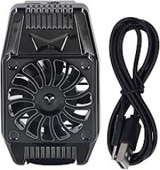 Phone Clip Cooler, USB Rechargeable Cell Phone Cooling Fan with Heatsink for Home Daily Use and Electronic Games