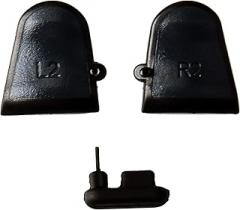 Gam3Gear 3 in 1 Adjustable LR2 Triggers for PS4 Dualshock 4 Controller Black