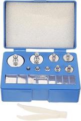 Precision Calibration Weights Stainless Steel Scale Calibration Kit with Storage Box for Electronic Scale Jewelry Lab Use