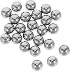 IMIKEYA 24pcs Bearing for Precision Applications Friction Reduction for Machinery Automotive and Electronics Steel Bearings