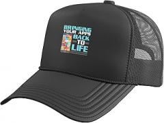 Mobile Technician SteMi Apparel Mobile Technician Mobile Repair Electronic Gadget Profession Trucker Hat with Adjustable Mesh Back