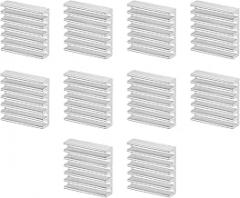 DMiotech 10 Pack 14x14x4mm Aluminum Alloy Radiator Electronic Cooler Radiator with Thermal Paste for MOS and IC Chip