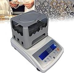 Density Testing Instrument, Electronic Solids Densimeter, Maximum Weighing: 300g/600g/1200g, Weighing Accuracy: 0.01g, Gravimeter Density Testing Equipment for Industrial,MDJ-300A