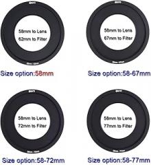SIOTI Filter Holder Metal Adapter Ring, only Compatiable with SIOTI Filter Holder (77-82mm)