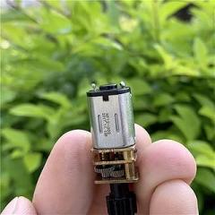 Model Geared Precision Gear Box Motor, GA12-N20 DC Geared Motor，3V 6V D Shaft with Plastic 10-Teeth Gear for Electronic Door Lock Rotating Torque