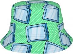 MULIHU Seamless Patterns for Electronic Tablets Bucket Hat for Women Men Bucket Hats Summer Sun Hats Beach Travel Fishing Golf Cap Black