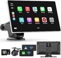 Portable Apple Carplay Screen for Car, 9