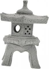 Milisten Pagoda Statue for Garden Zen Garden Decor Outdoor Small Pagoda Ornament Miniature Pavilion Model