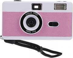 Retro Film Camera with Built Flash Reusable Shoot for Vintage Photography Lightweight and Design Gift for Friends and Family