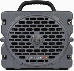 Turtlebox Grande: Loud! Outdoor Portable Bluetooth 5.4 Speaker | Rugged, Waterproof, Ultra-Portable | Plays to 126db, Deep Bass, Shockproof, Unlimited Pairing for Full Stereo Experience, Gray