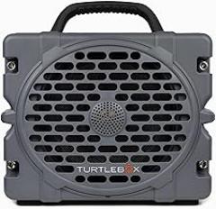 Turtlebox Grande: Loud! Outdoor Portable Bluetooth 5.4 Speaker | Rugged, Waterproof, Ultra-Portable | Plays to 126db, Deep Bass, Shockproof, Unlimited Pairing for Full Stereo Experience, Gray