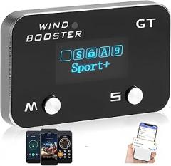 Throttle Response Controller Compatible for Chevy Colorado (2012-2022) GMC Canyon(2006-2022) 9 Drive Modes Throttle Connected APP Wind Booster GT Smart Electronic Throttle Accelerator