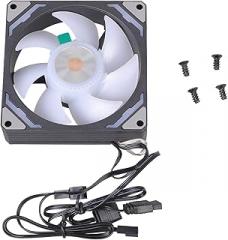 90mm ARGB LED Fan with Control ARGB LED Lights Optimal Airflows for Home Offices Desktop Case Fan Electronic Component Cooling